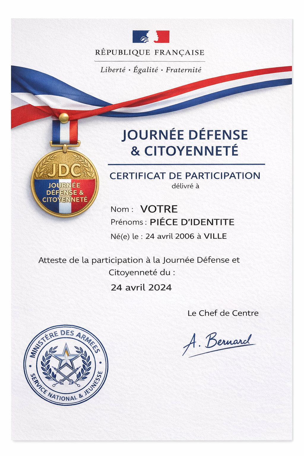 Journée Défense et Citoyenneté